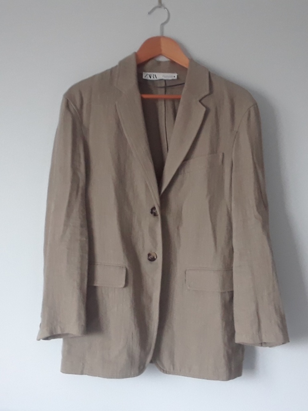 Zara Linen/Cotton Blazer S